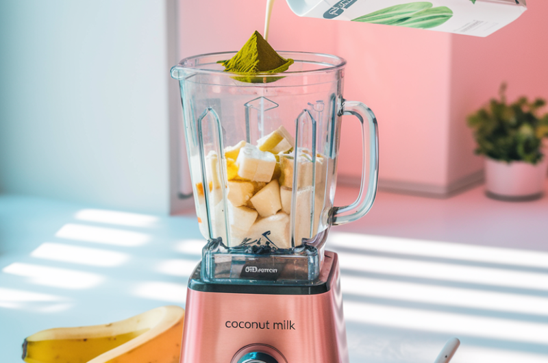 Coconut Matcha Shake Smoothie