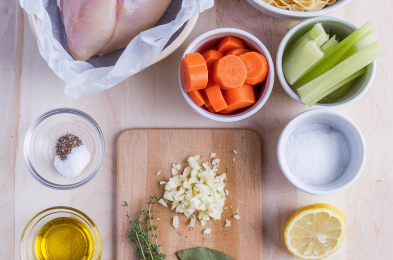 Chicken Noodle Soup Recipe for Gym-Goers