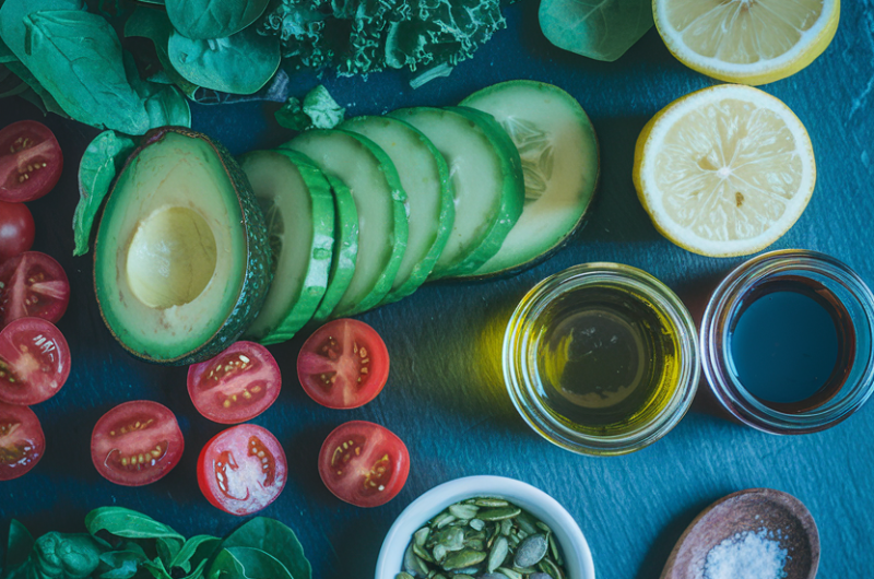 Green Vegan Salad Fresh and Nourishing Delight