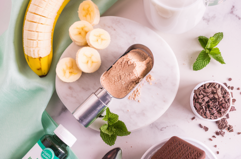 Healthy Mint Oreo Protein Ice Cream Recipe