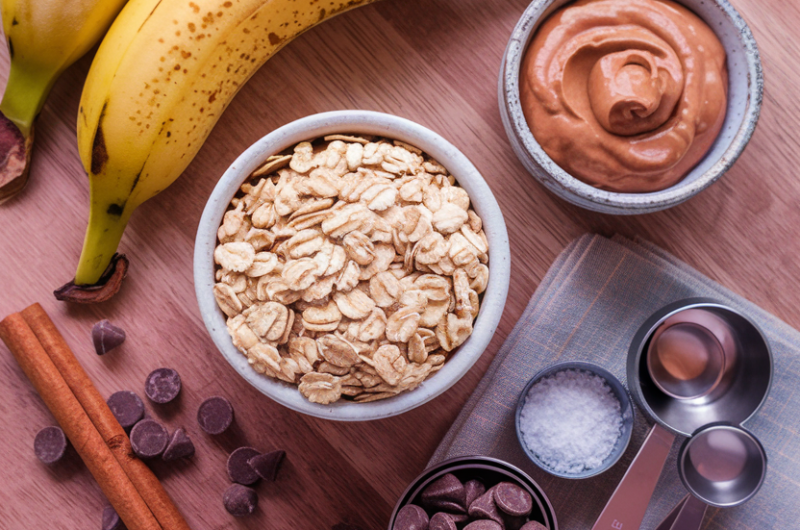 Banana Protein Cookies