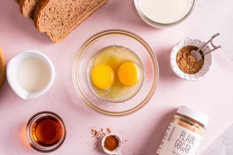 Cinnamon Brown Sugar French Toast Muffin