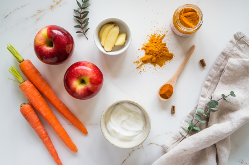 Anti-Inflammatory Carrot-Apple Smoothie