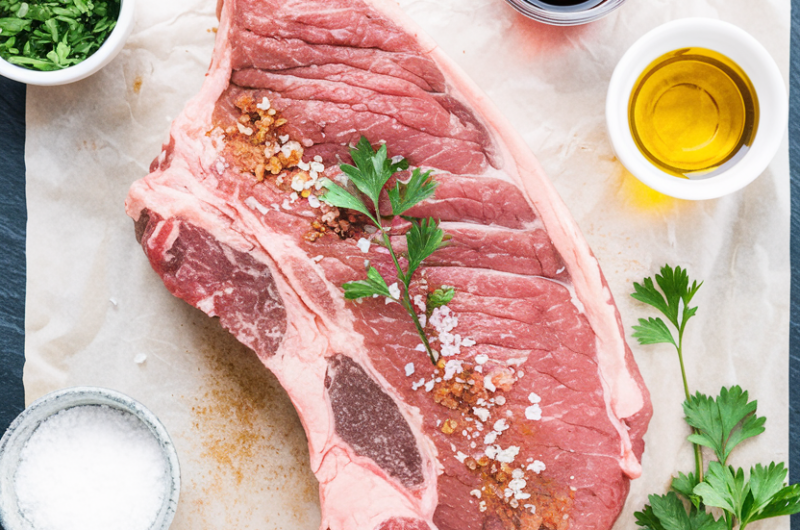 Keto Skirt Steak with Charred Chimichurri