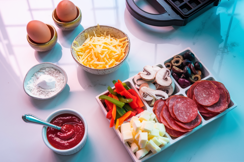 Keto Pizza Chaffle: A Cheesy, Low-Carb Favorite
