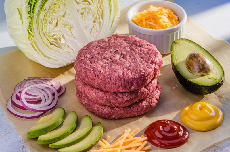 Keto Iceburgers: A Low-Carb Burger