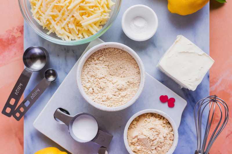 Keto Lemon Sweet Rolls for Valentine’s Day