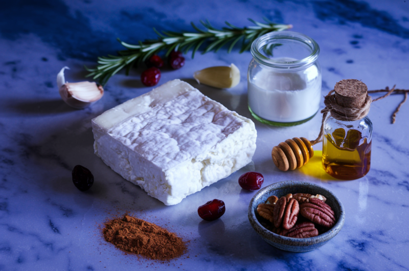 Healthy Cranberry Whipped Feta Dip