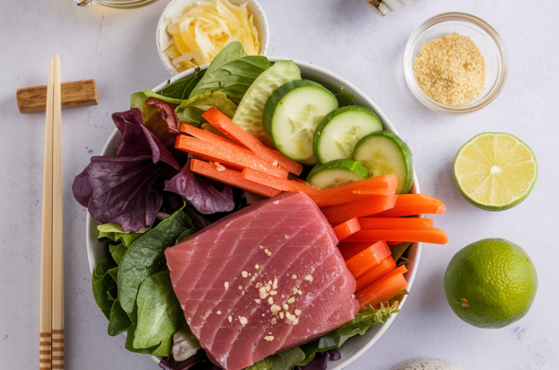 Healthy Ahi Tuna Salad Recipe