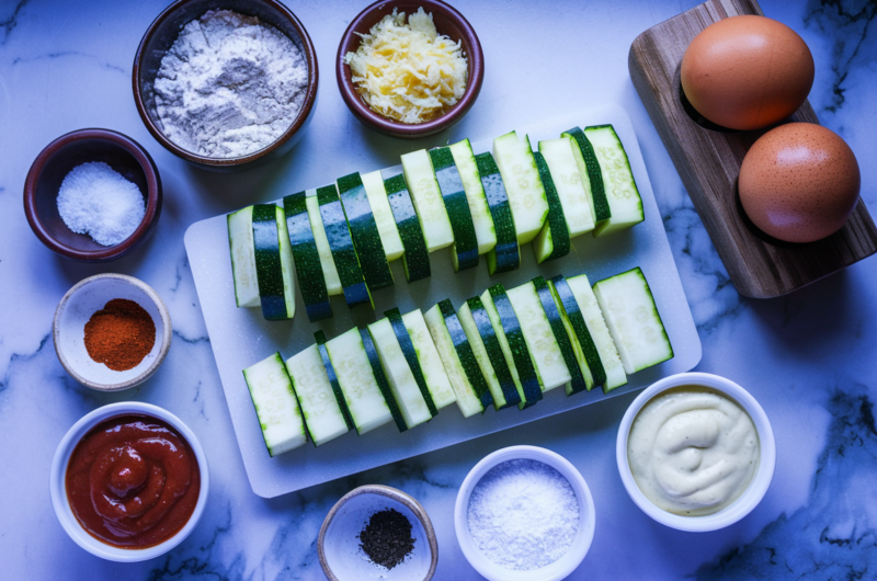 Crispy Keto Zucchini Fries