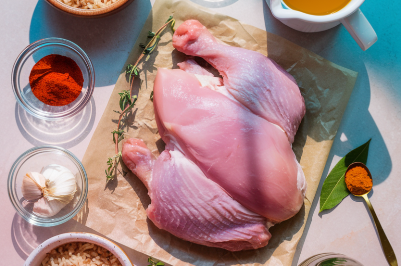 Healthy Instant Pot Chicken and Rice