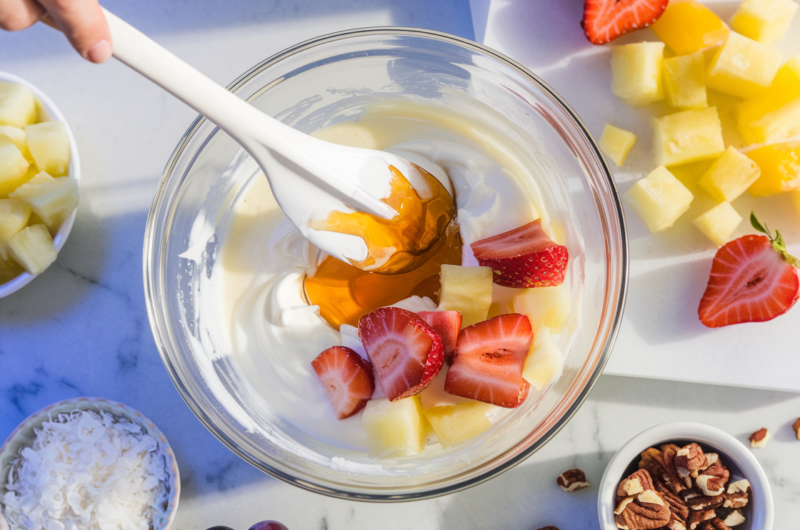 Healthy Easter Ambrosia Salad