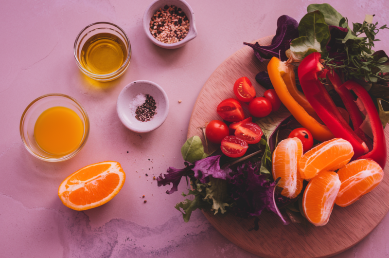 Easy and Healthy Sunshine Salad