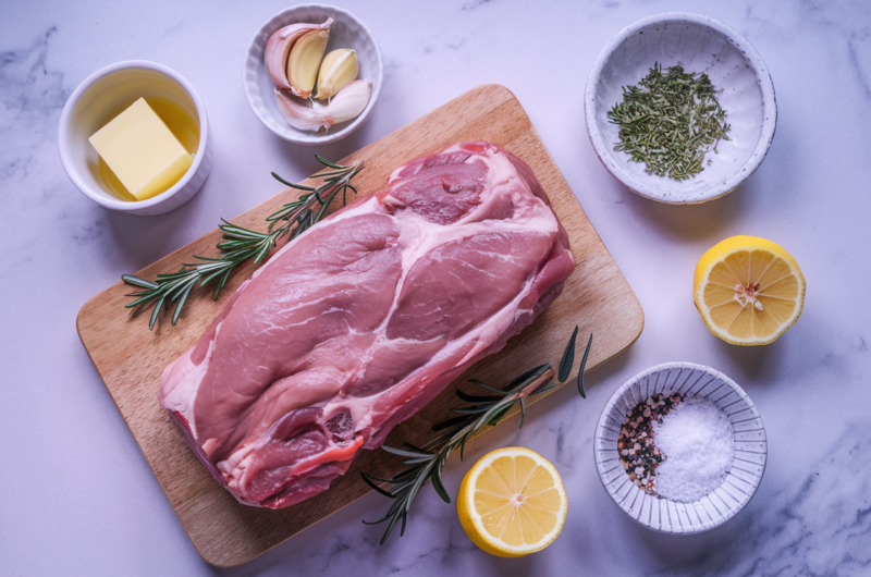 Easter Garlic Butter Herb Pork Tenderloin