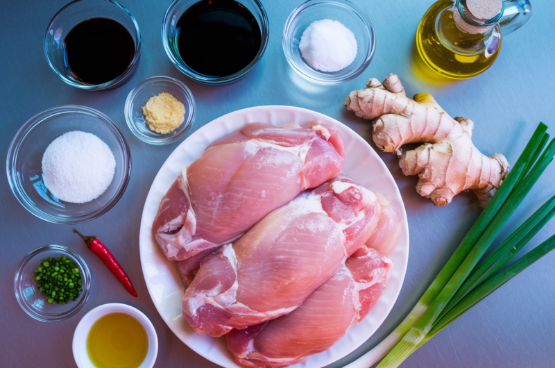 Healthy Vietnamese Caramel Ginger Chicken