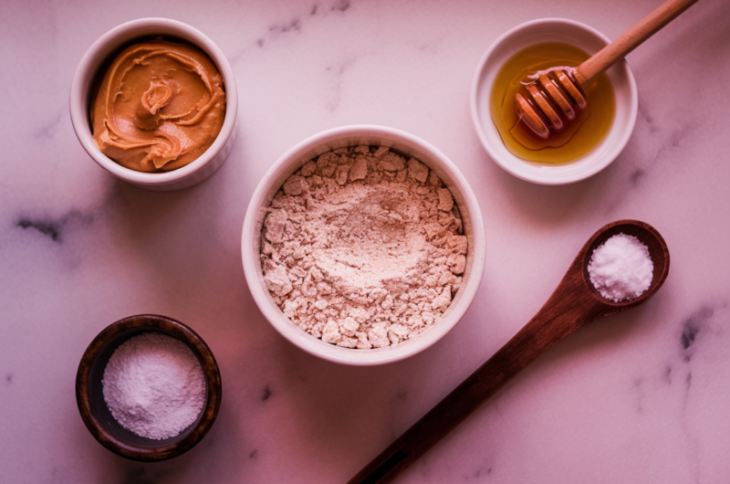 Five Minute Peanut Butter Healthy Cookie