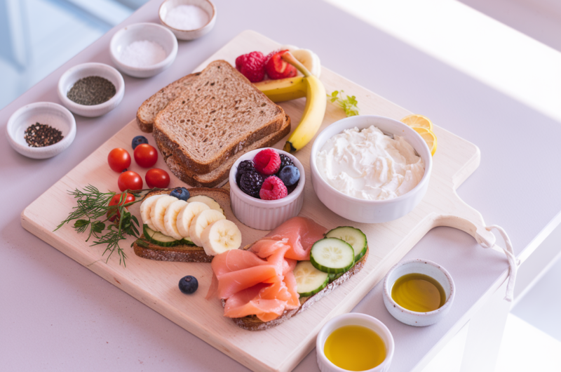 Cottage Cheese Breakfast Toast