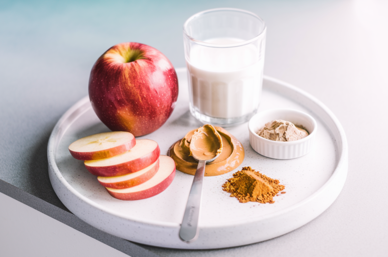 Spring Apple-Peanut Butter Smoothie