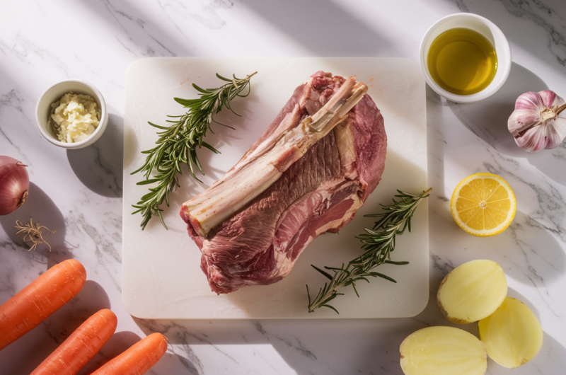 Easy Roast Leg of Lamb