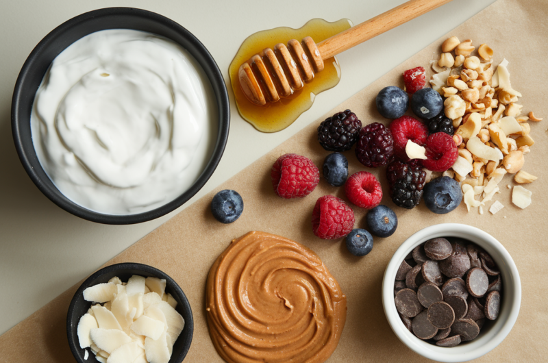 Frozen Yogurt Bark