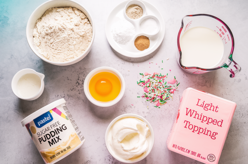 Healthy Easter Poke Cake