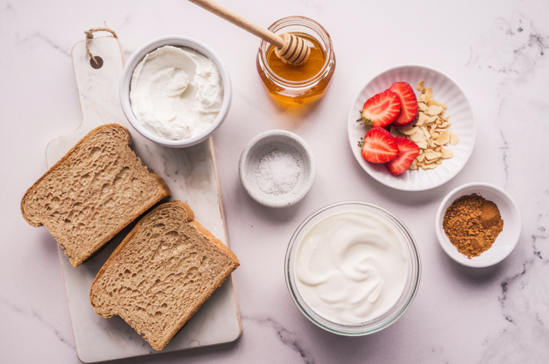 Whipped Ricotta Honey Toast